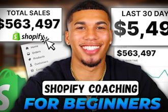 coach shopify dropshipping beginner step by step, shopify ecommerce mentor