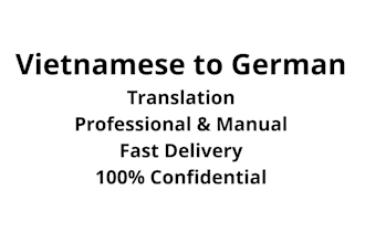 translate german to vietnamese and vietnamese to german