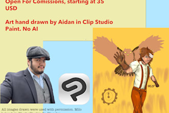 create a digital illustration no ai