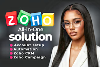 zoho crm setup zoho campaigns zoho sites zoho salesiq zoho desk zoho form books