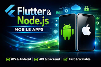 build scalable android ios apps with flutter and node