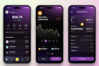 develop crypto wallet app ai fintech app cash app, p2p payment app