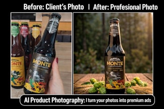 create photorealistic product photo image for your brand