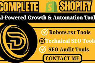 develop premium shopify SEO and performance tools to boost ranking and sales