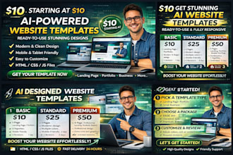 ai powered website templates