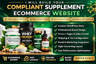build a peptide, nootropic or wellness woocommerce store