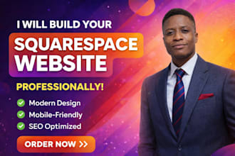 design a high converting squarespace website or store