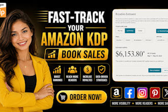 do kindle book promotion, audiobook promotion, ebook marketing to boost sales