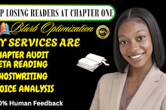 beta read your book blurb and opening chapters