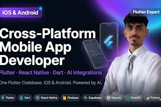 be your cross platform mobile app dev with ai integrations