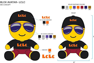 design custom plush toy with factory ready tech pack for mass production
