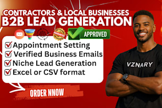 do b2b lead generation for contractors and local business personalize outreach