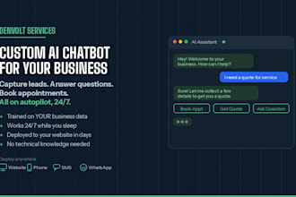 build a custom ai chatbot