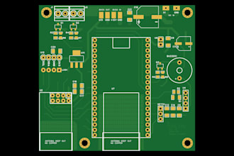 design compact esp32 pcb for iot projects