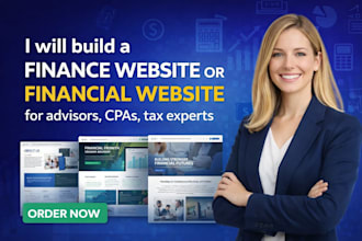 german wordpress website for financial consultants to generate client leads