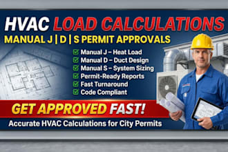 do acca manual j hvac load calculation for permit and hvac design