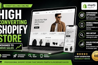design a shopify store that increases conversions