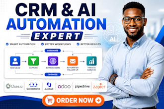close io salesmate justcall ai automation odoo crm pipedrive zapier integration