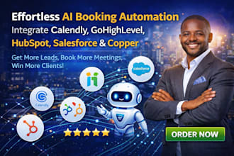 integrate calendly gohighlevel hubspot salesforce copper ai booking appointment