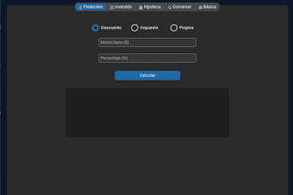 build a custom financial desktop application for windows
