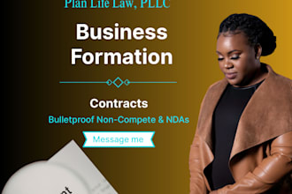 custom business formation and contract drafting