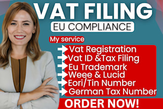 register your german tax number, vat id, eori, tin, weee and lucid compliance