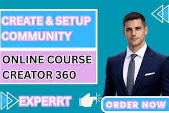 create online course content, course creator 360 course curriculum for school
