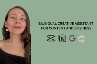 be your bilingual executive assistant for creative entrepreneurs