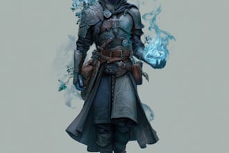 dnd, fantasy character and dnd character