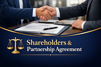 draft shareholders agreement, partnership agreement, business contract