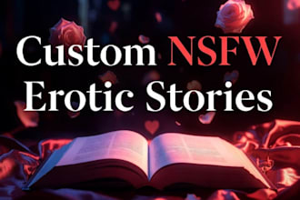 write custom nsfw erotic story  smut kinky  romance bdsm fanfiction