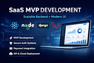 develop saas mvp web app for CRM, erp, lms, pos, hrm, wms, CRM software