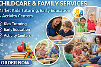 market kids tutoring, early education and activity centers