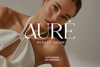 design a feminine luxury logo and branding for beauty brand