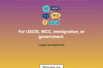 certified legal translation uscis and court approved