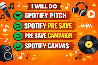 do spotify pitch, spotify pre save, pre save campaign, spotify canvas