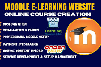 install and setup moodle lms on your server
