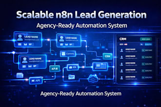 design scalable n8n lead generation system for agencies