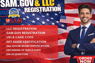 complete sam gov registration uei cage code for government contracts