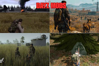 set up a dayz server with mods, scripts and map