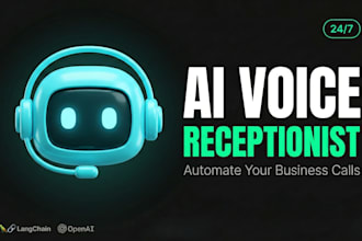 build an ai voice receptionist to handle calls and appointments