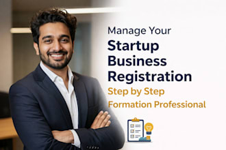 manage your startup business registration step by step formation professional