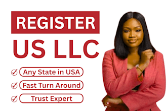 us llc formation ein itin and company setup US, non US resident within 72 hours