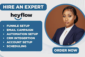 design heyflow funnels and heyflow forms with CRM integrations