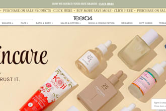 design skincare shopify store skincare website beauty, bodycare and facial store
