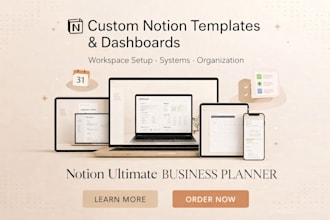 set up notion project management system for startups, notion system builder