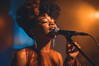 be female singer christian music producer, soul singer vocalist for gospel song