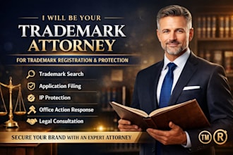 be your trademark attorney for professional trademark registration