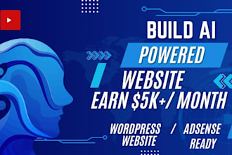 build ai powered automated blog,to generate passive income