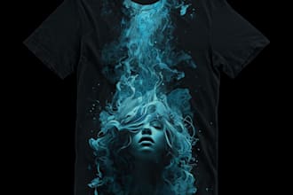 design a creative graphic t shirt design
